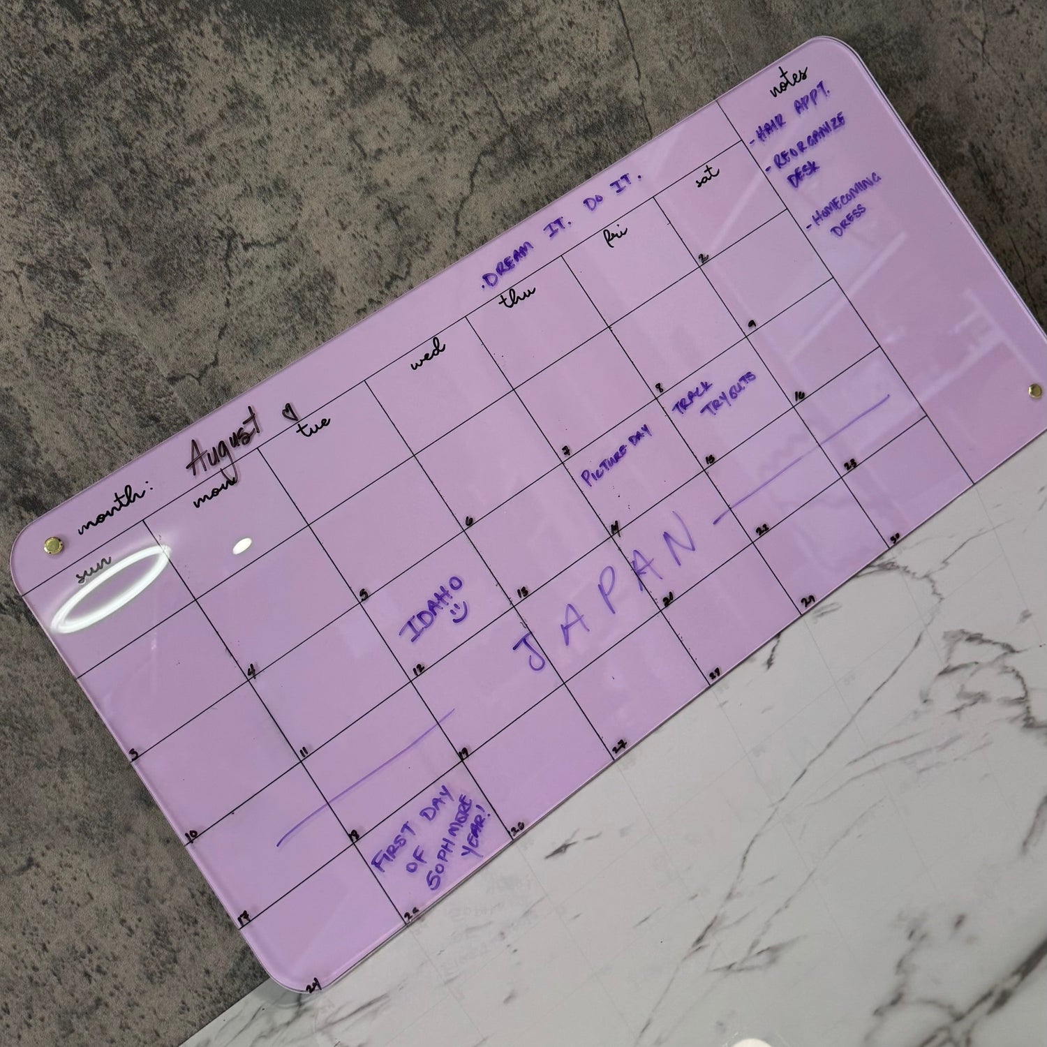 ACRYLIC PLANNER *LIMITED TIME ONLY SALE*