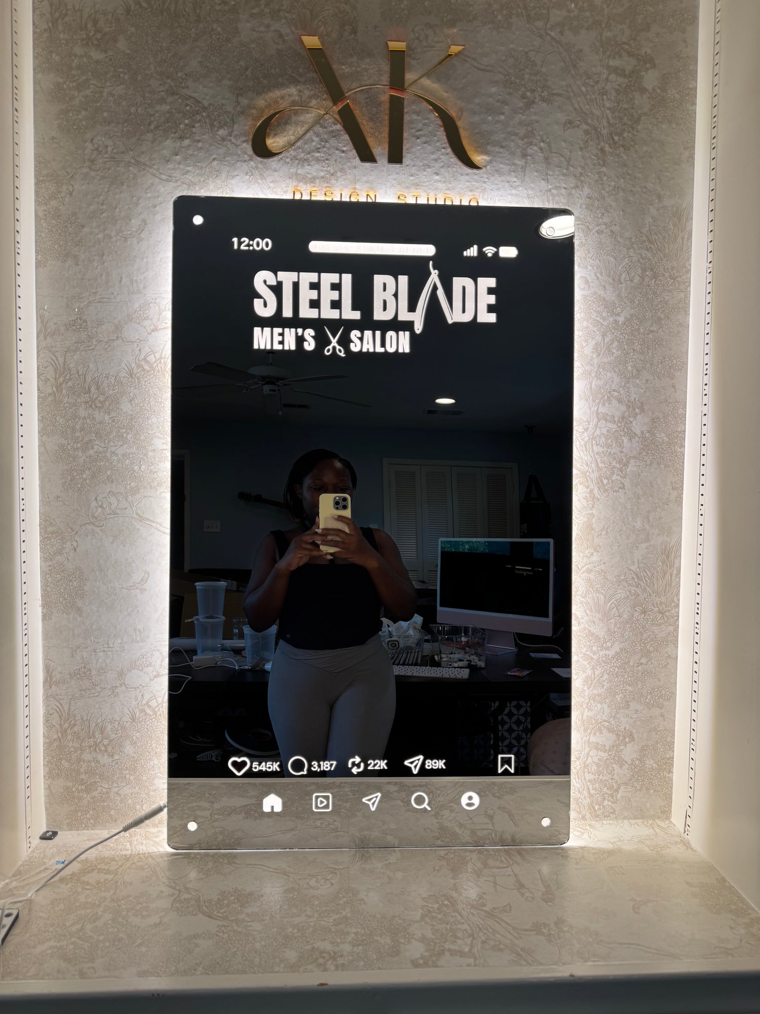 Mid- Length Instagram Mirror