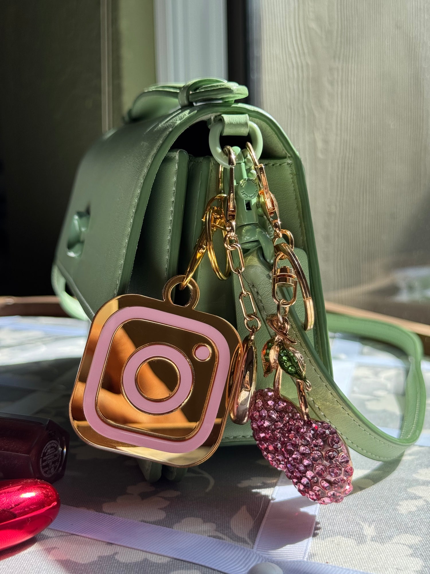 LUXE NFC KEYCHAIN | MIRROR