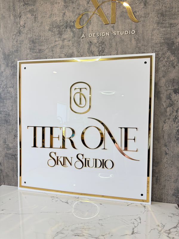 Signature Logo Sign