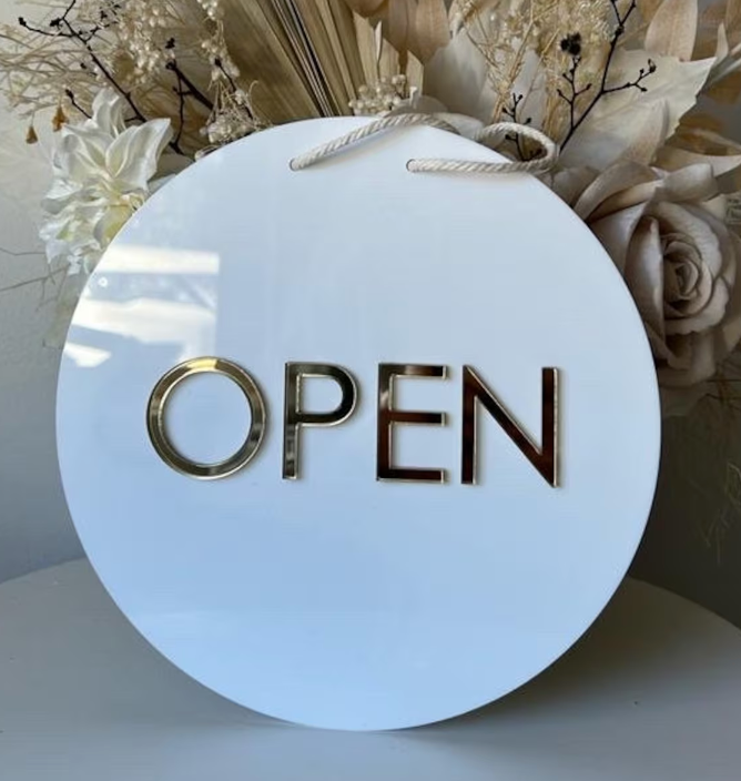 OPEN/CLOSE SIGN