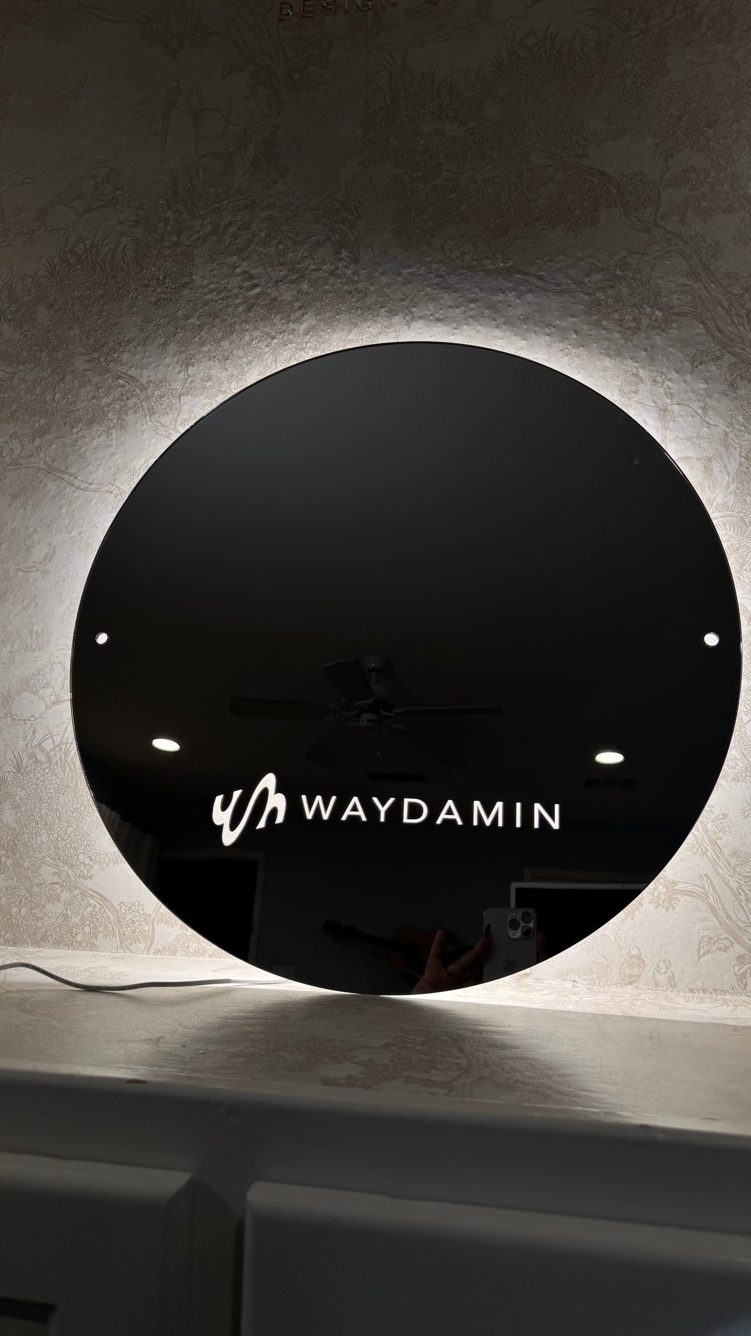 LED Engraved Acrylic Mirror