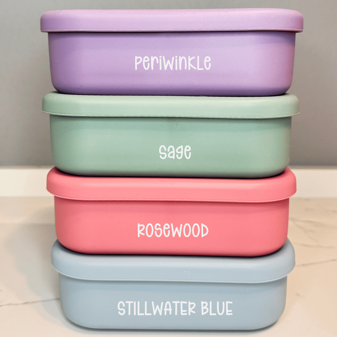 SILICONE BENTO LUNCH BOX