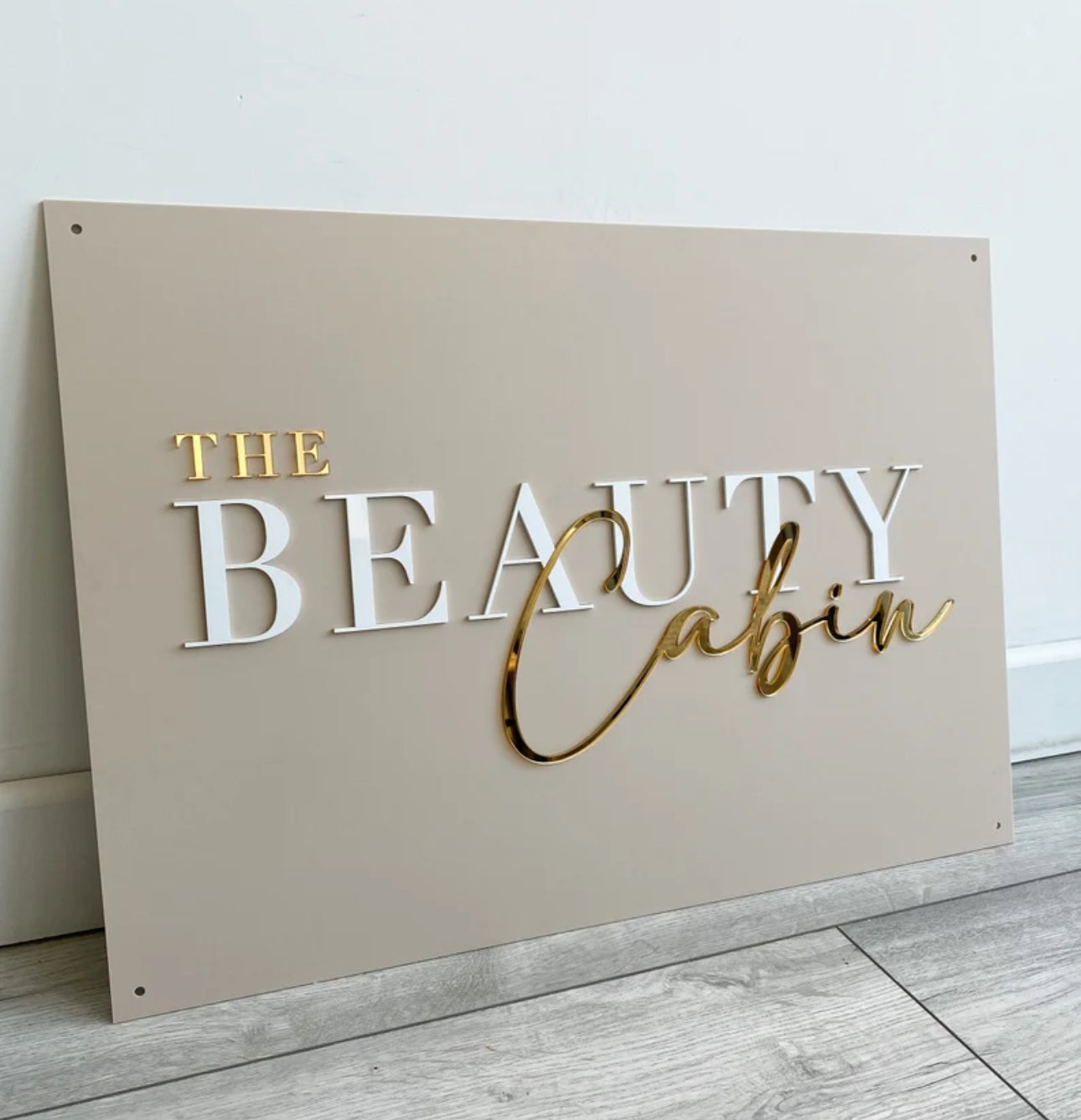 CUSTOM LOGO SIGN