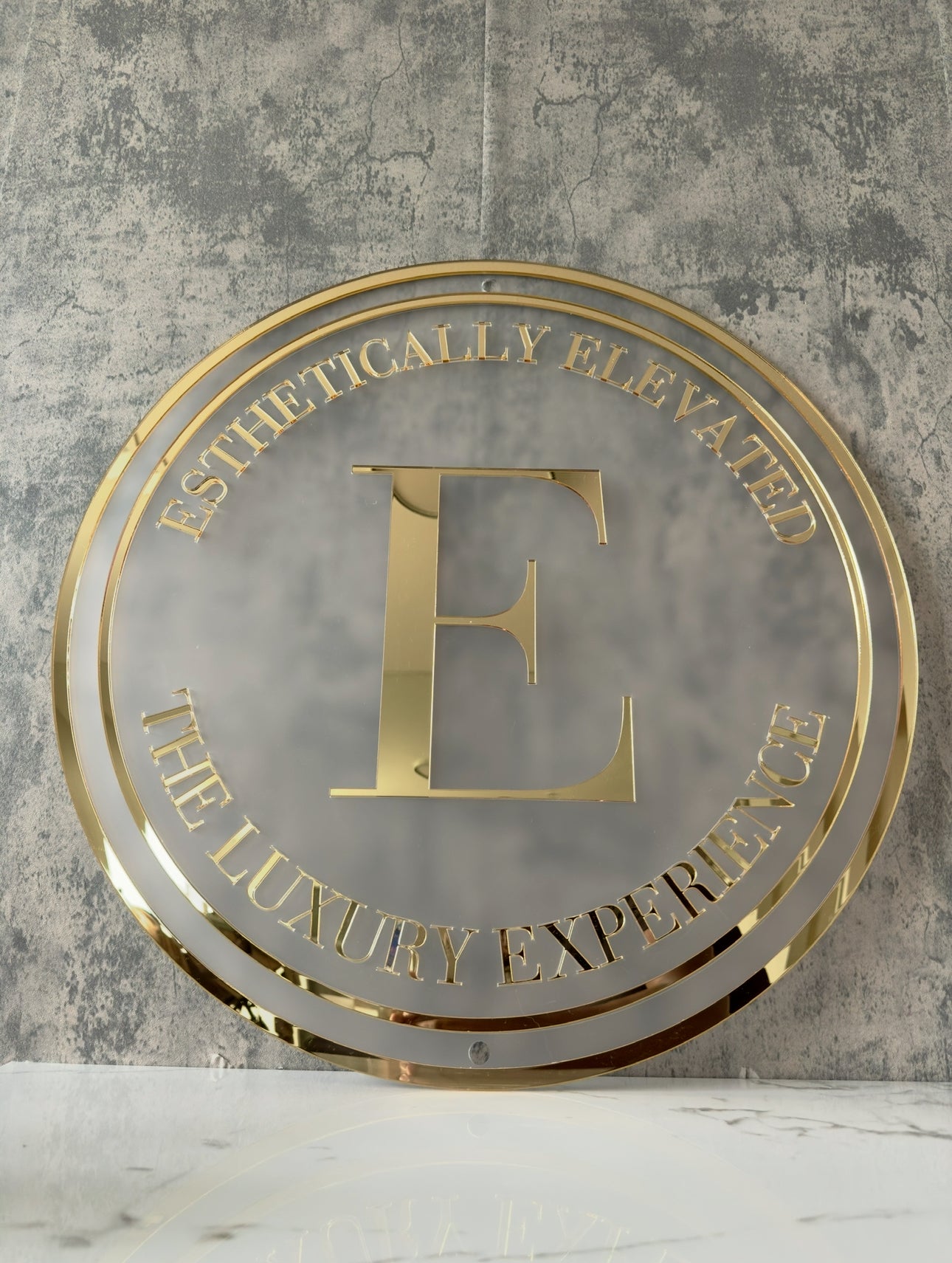 CUSTOM CIRCLE LOGO SIGN