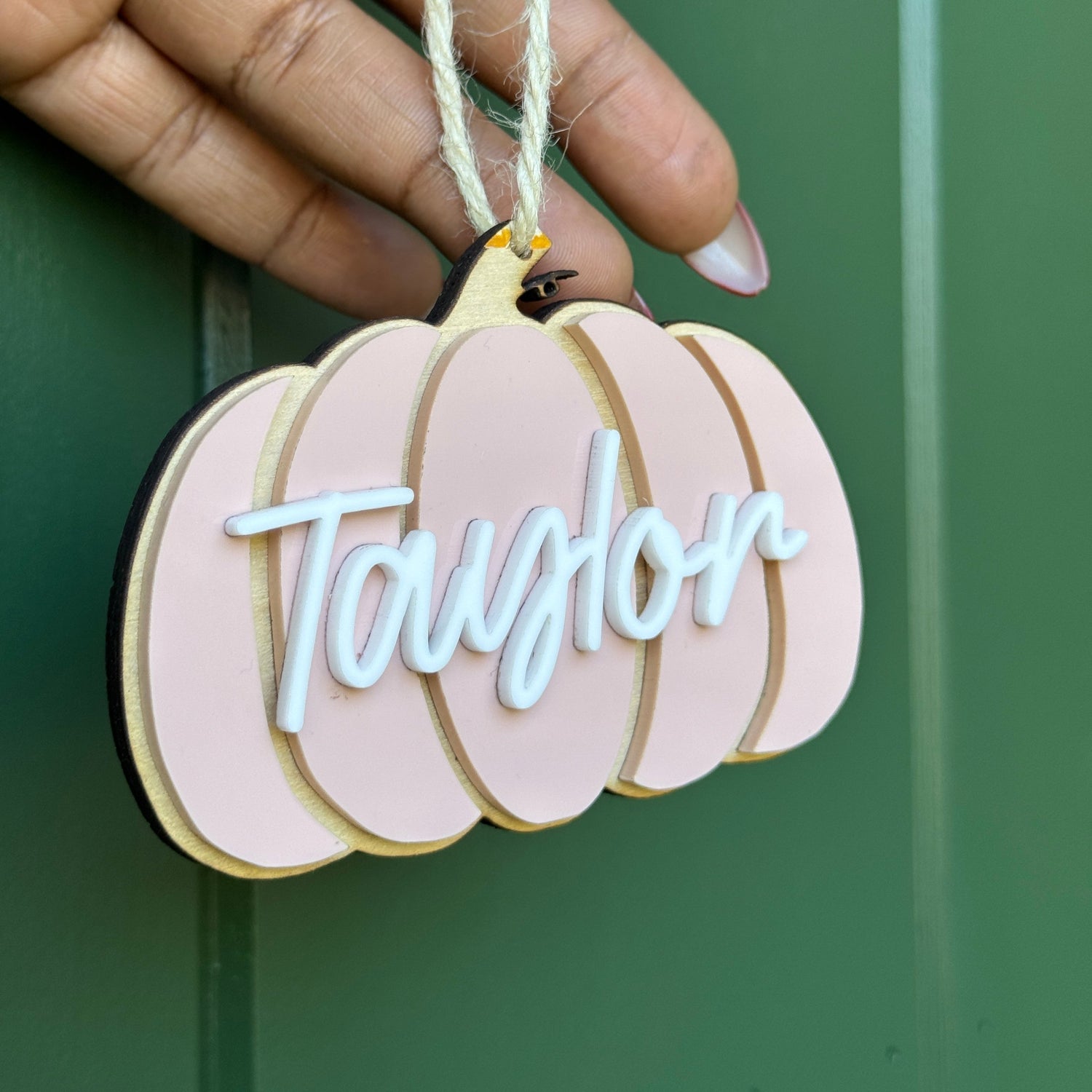 PUMPKIN BAG TAG