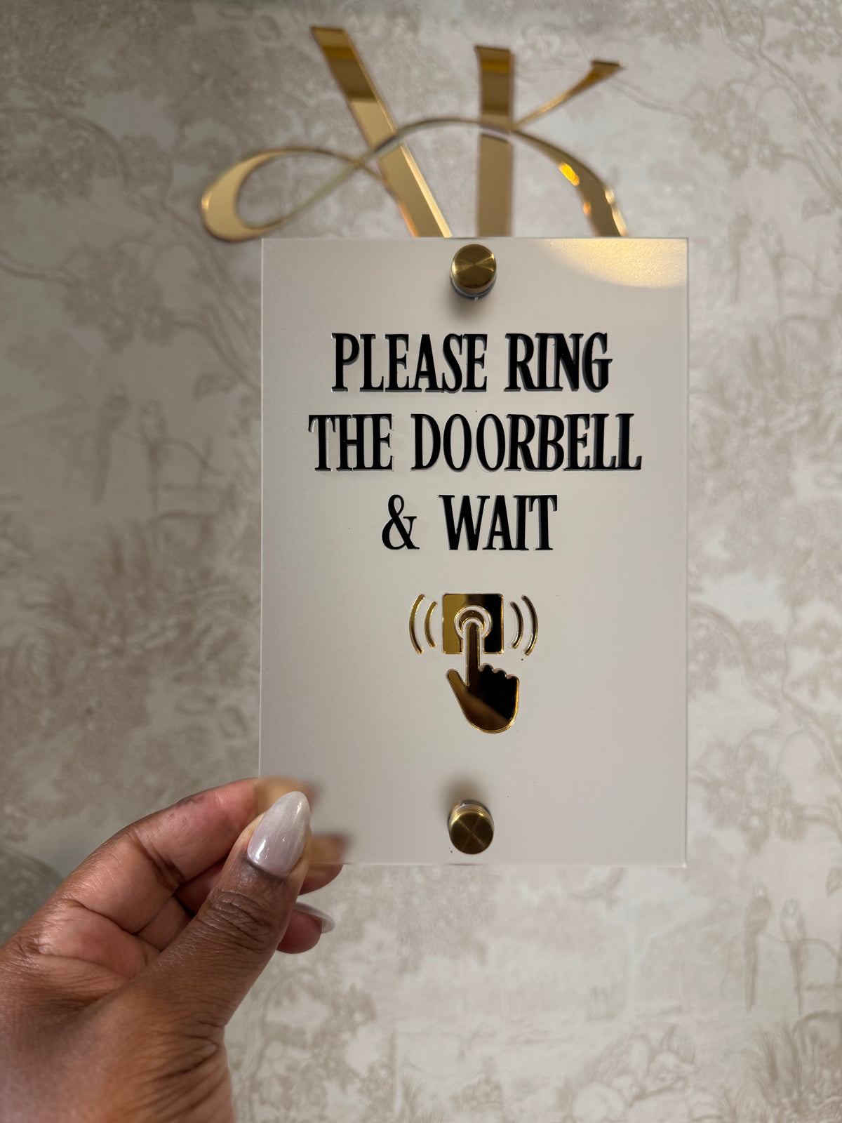 Doorbell Sign