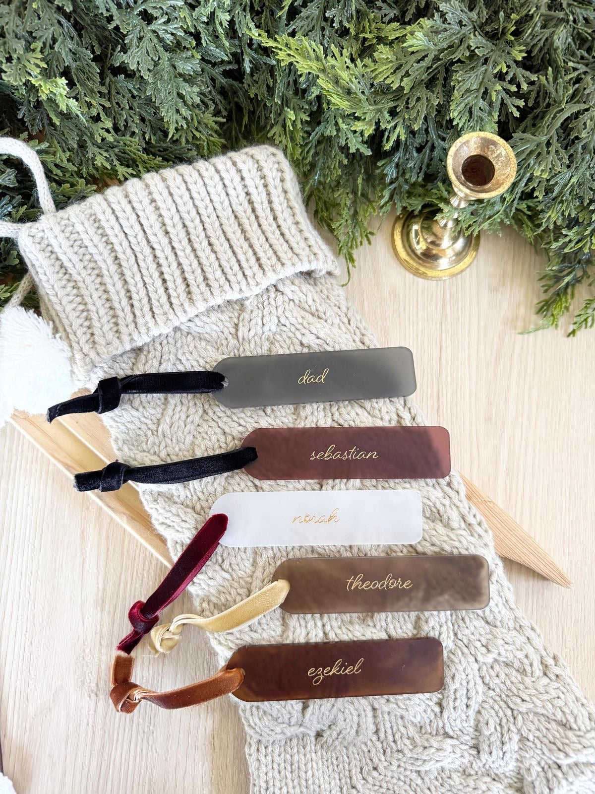 THIN STOCKING TAG | THE HOLIDAY SHOP