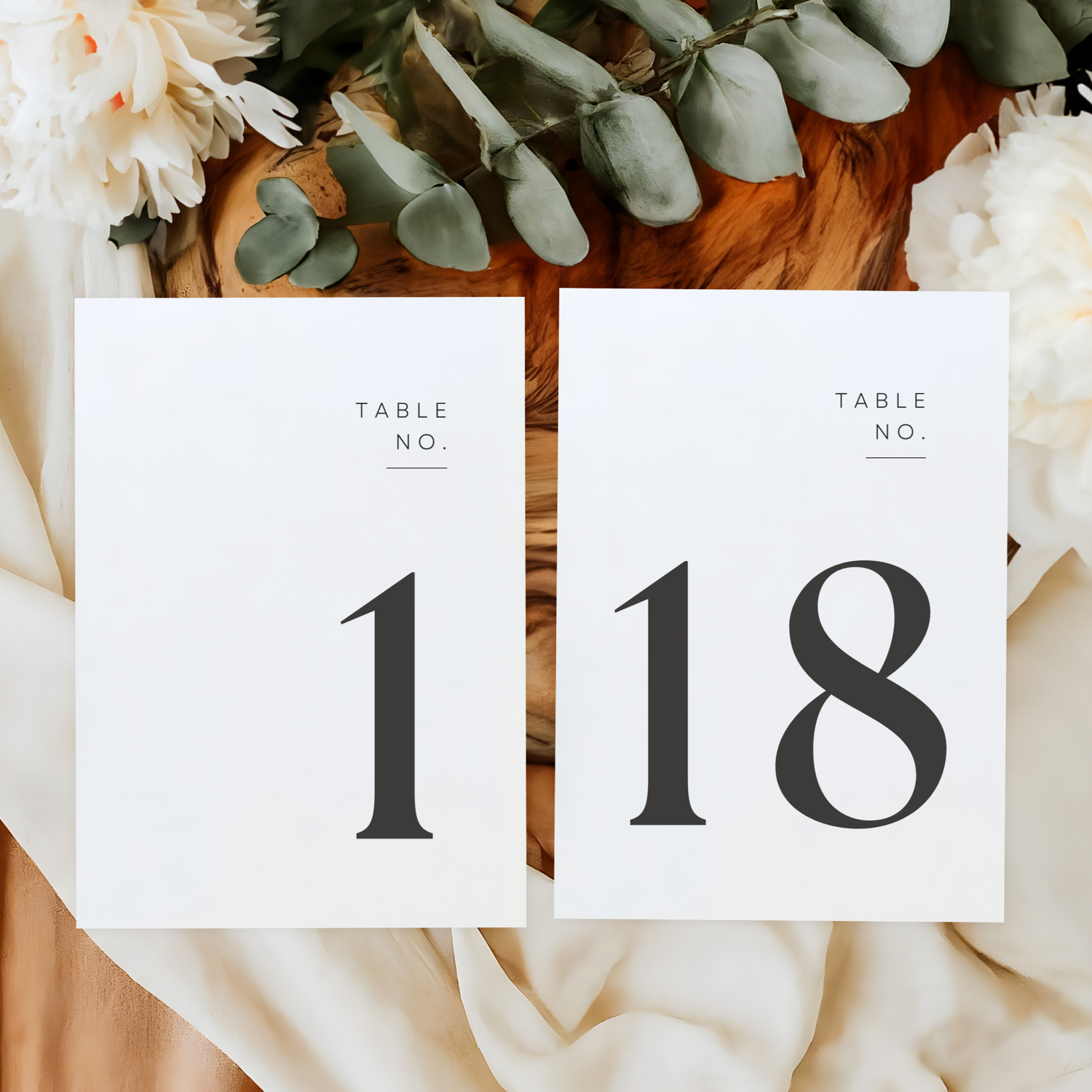 TABLE NUMBER | MINH