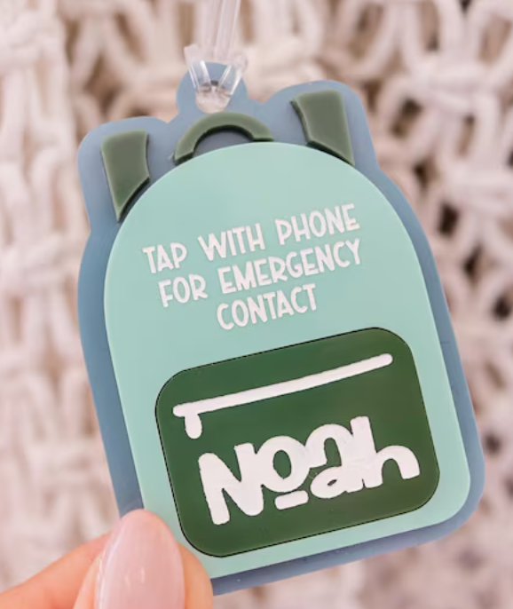 Emergency Contact Tag