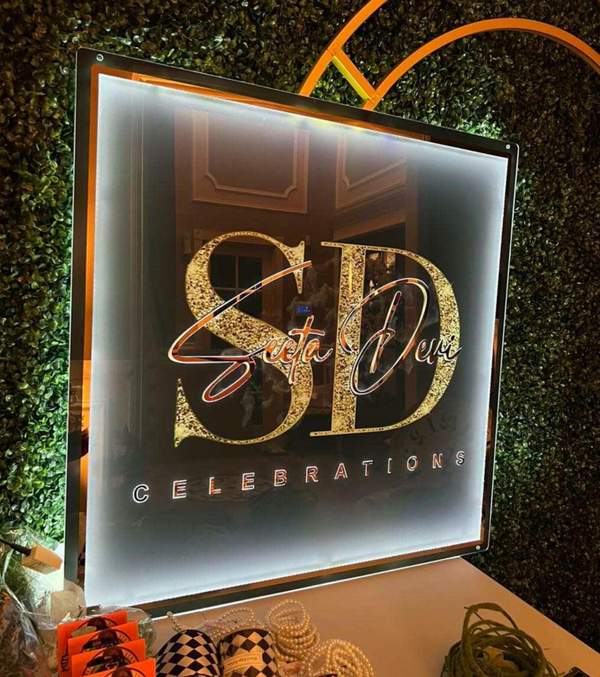 Signature LED Logo Sign | Rectangle